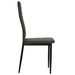 Dining Chairs 4 Pcs Dark Grey Fabric Gl52161