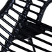 Dining Chairs 6 Pcs Black Natural Rattan Gl4175