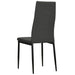 Dining Chairs 6 Pcs Dark Grey Fabric Gl42959