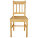 Dining Chairs 6 Pcs Pinewood Gl45119