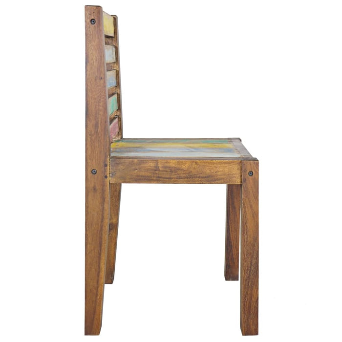 Dining Chairs 6 Pcs Solid Reclaimed Wood Gl23891