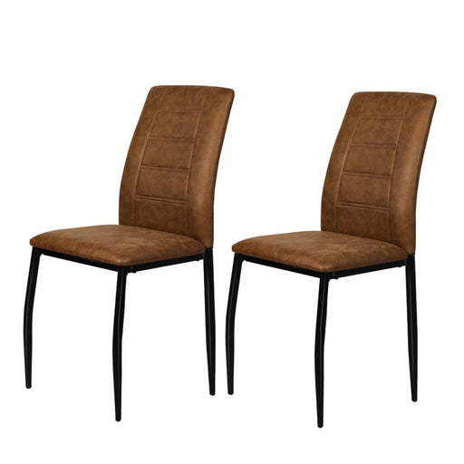 Goslash Picks 2x Dining Chairs Leathaire Kitchen Table