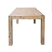 Dining Table 210cm Large Size With Solid Acacia Wooden Base