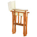 Director’s Chairs 2 Pcs Solid Acacia Wood Apkal