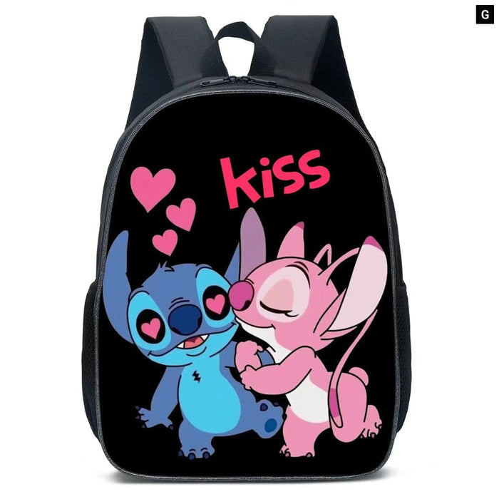 Disney Stitch School Backpack For Primary And Middle