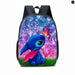 Disney Stitch School Backpack For Primary And Middle