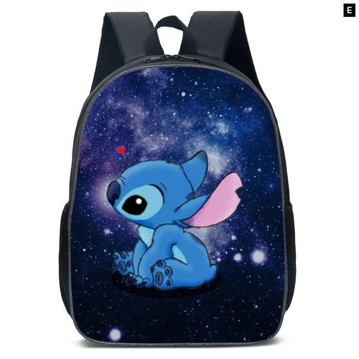 Disney Stitch School Backpack For Primary And Middle