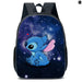 Disney Stitch School Backpack For Primary And Middle