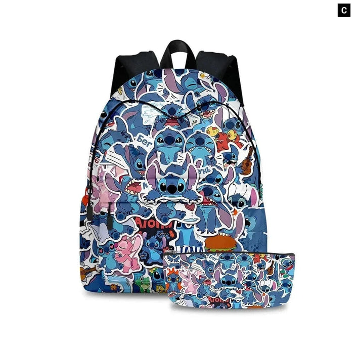 Disney Stitch School Backpack For Students