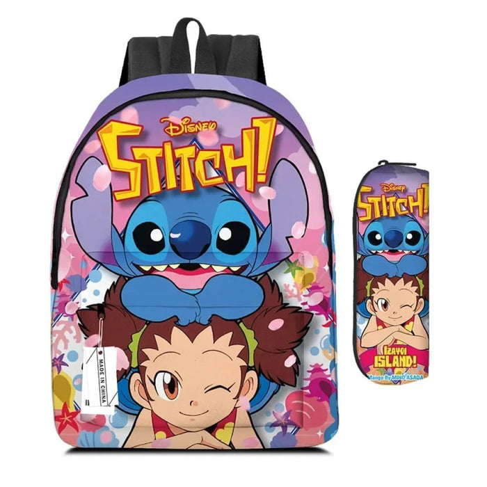 Disney Stitch School Backpack For Students