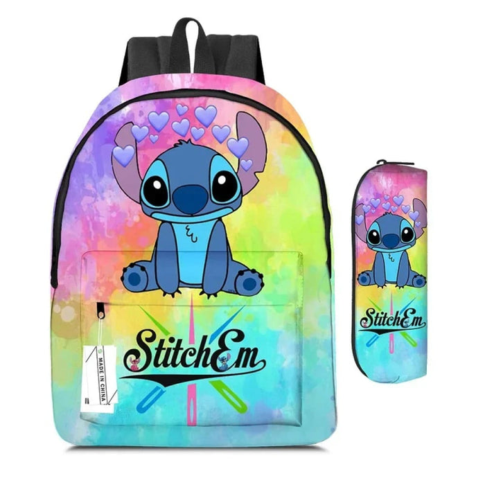 Disney Stitch School Backpack For Students