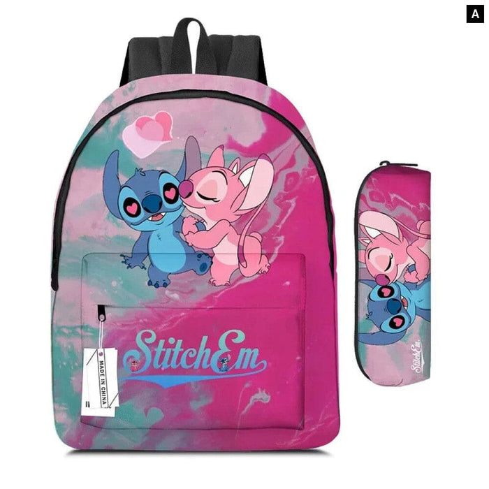 Disney Stitch School Backpack For Students