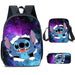 Disney Stitch School Bag Set For Students