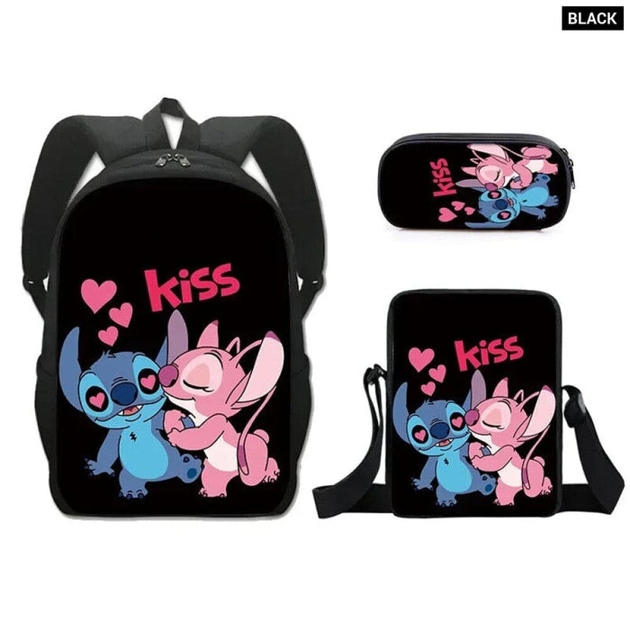 Disney Stitch School Bag Set For Students