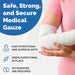 Disposable First Aid Wound Dressing Tear Resistant Bandage