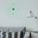 Diy Luminous Wall Clock For Study Or Living Room