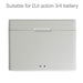 For Dji Action 4 / 3 Battery Charger Box White