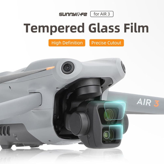 Dji Air 3 Lens Protector Tempe Glass Combo Protective Films