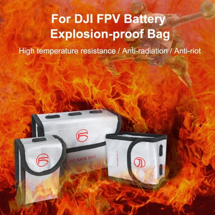 For Dji Fpv Combo 3 Batteries Li Po Safe Explosion Proof