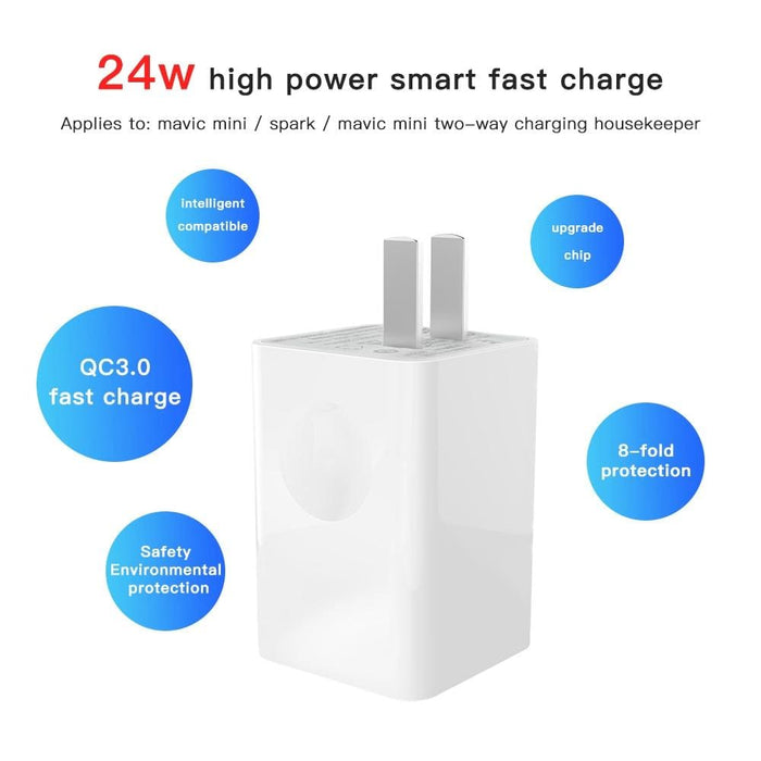 Dji Mavic Mini/spark Fast Charge Adapter 24w Charging Head