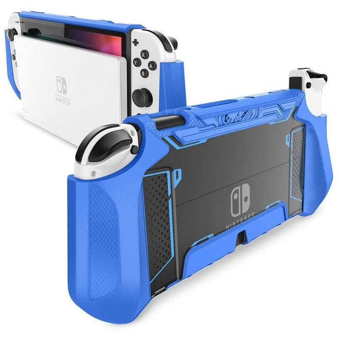 Dockable Tpu Grip Protective Cover For Nintendo Switch Oled