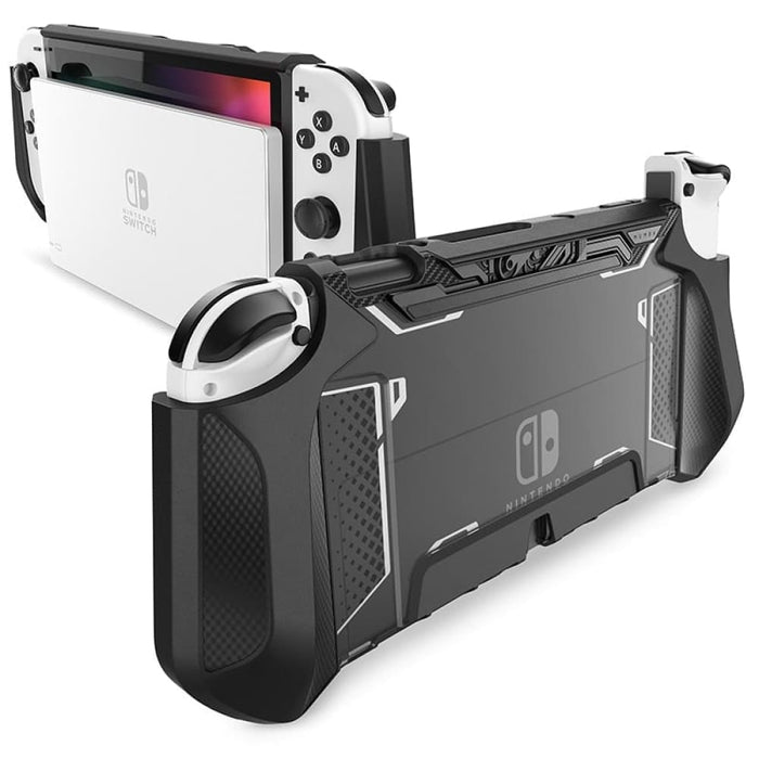 Dockable Tpu Grip Protective Cover For Nintendo Switch Oled