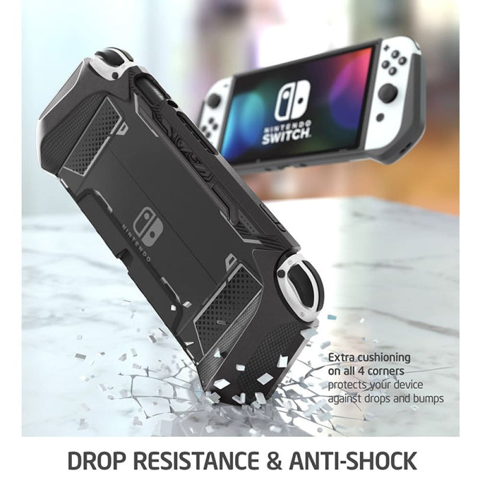 Dockable Tpu Grip Protective Cover For Nintendo Switch Oled