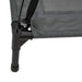 Dog Bed With Canopy Anthracite Oxford Fabric And Steel