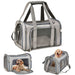 Dog Carrier Bag Soft Side Backpack Cat Pet Carriers Travel