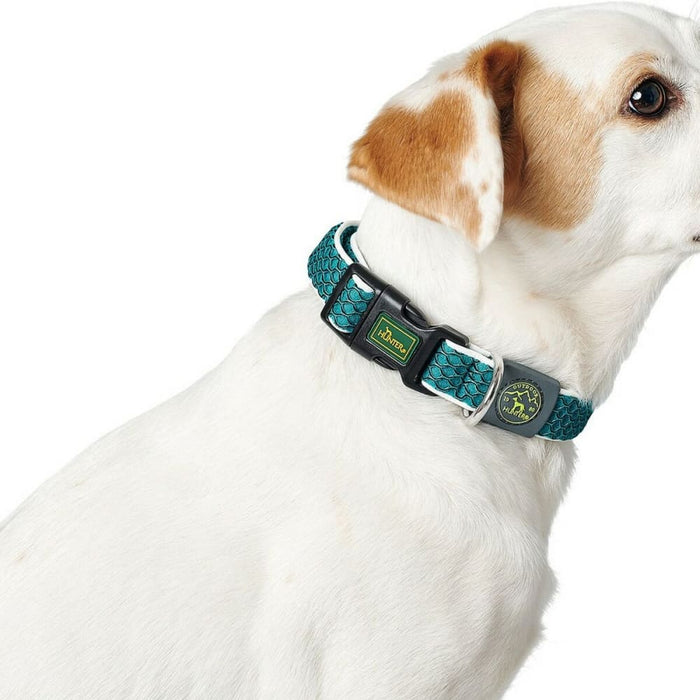 Dog Collar By Hunter Basic Thread Red 20