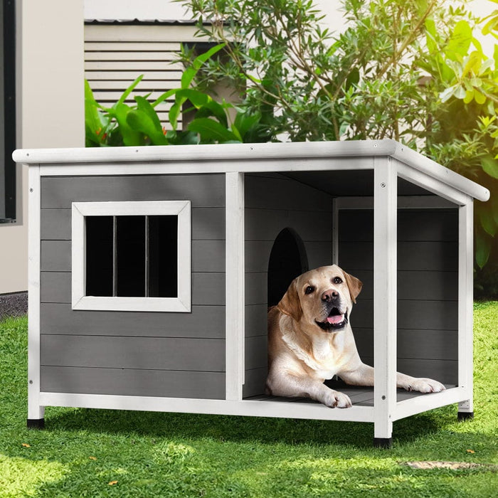 Dog Kennel House Large Wooden Outdoor Pet Kennels Indoor