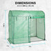 Dome 200cm Garden Greenhouse Shed Pe Cover Only