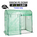 Dome 200cm Garden Greenhouse Shed Pe Cover Only