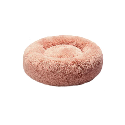 Pet Bed Cat Dog Donut Nest Calming Kennel Cave Deep