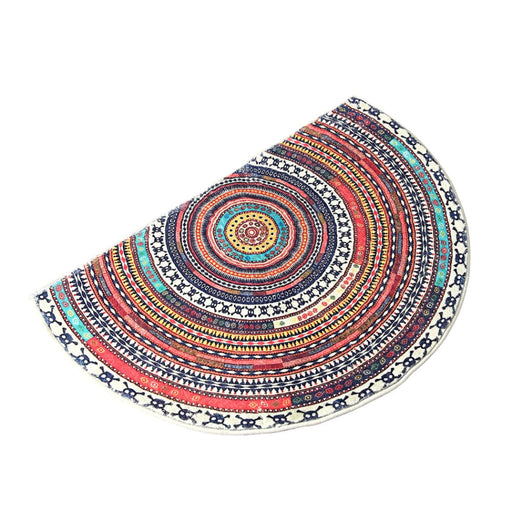 Door Mat Half Moon Semi - circle Rug 60x90