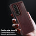 Double Buckle Pu Phone Case Full Coverage For Samsung