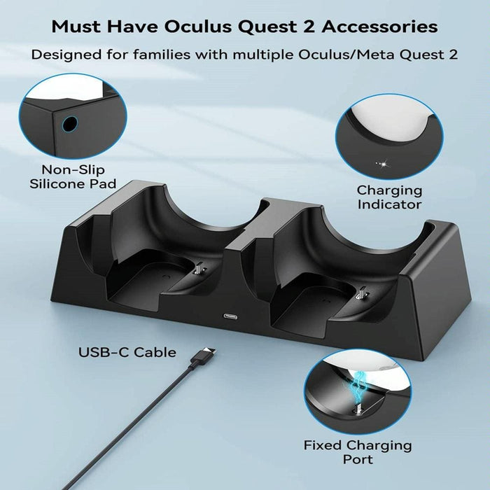 Double Charging Stand For Oculus Quest 2