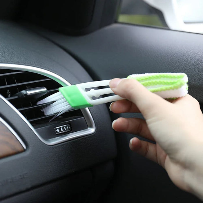 Double Ended Car Vent Cleaner Brush