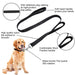 Double Handle Design Nylon Reflective Dog Leash