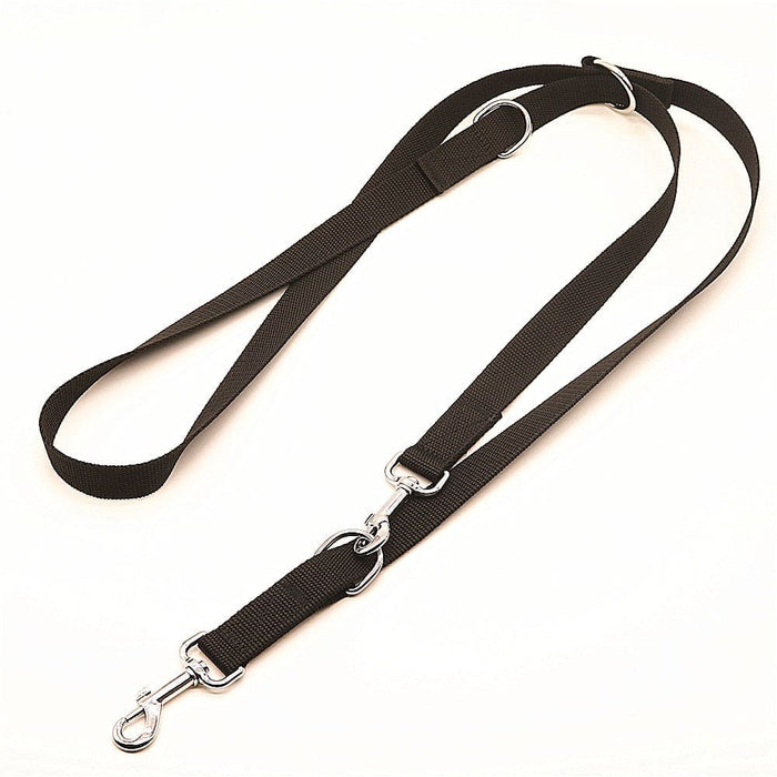 Double Head Adjustable Running Dog Leash