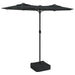 Double-head Parasol Anthracite 316x240 Cm Tlxklt