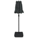 Double-head Parasol Anthracite 316x240 Cm Tlxklt