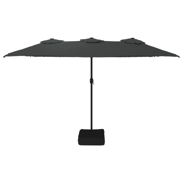 Double-head Parasol Anthracite 449x245 Cm Tlxkai