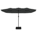 Nz Local Stock-double-head Parasol Anthracite 449x245 Cm