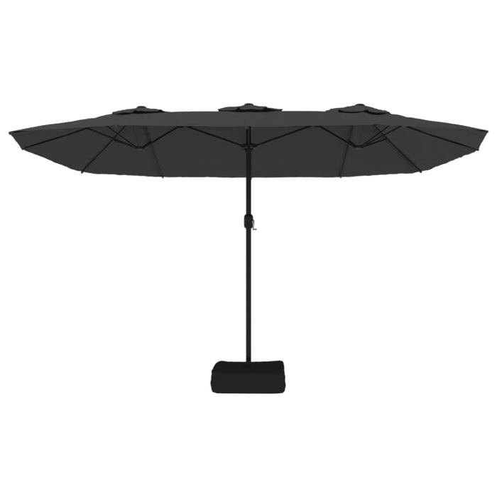 Double-head Parasol Anthracite 449x245 Cm Tlxkai