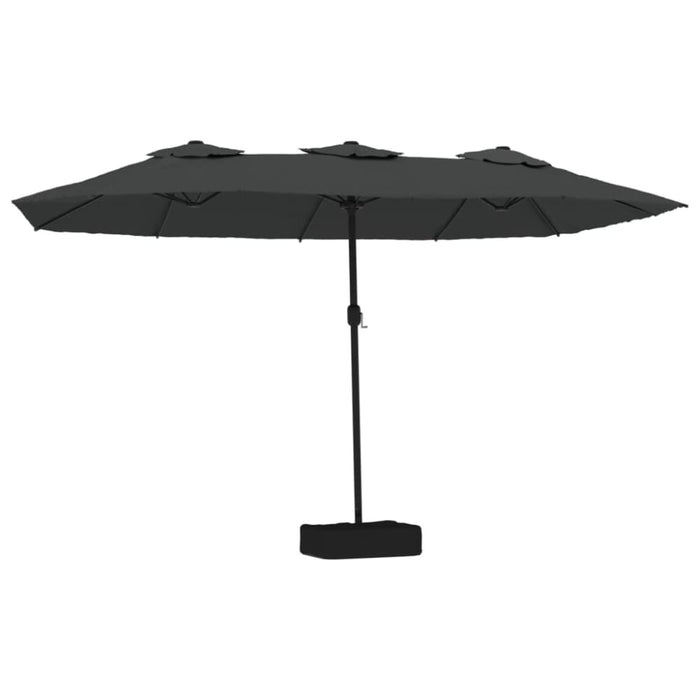 Double-head Parasol Anthracite 449x245 Cm Tlxkai