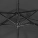 Double-head Parasol With Leds Anthracite 316x240 Cm Tlxkio