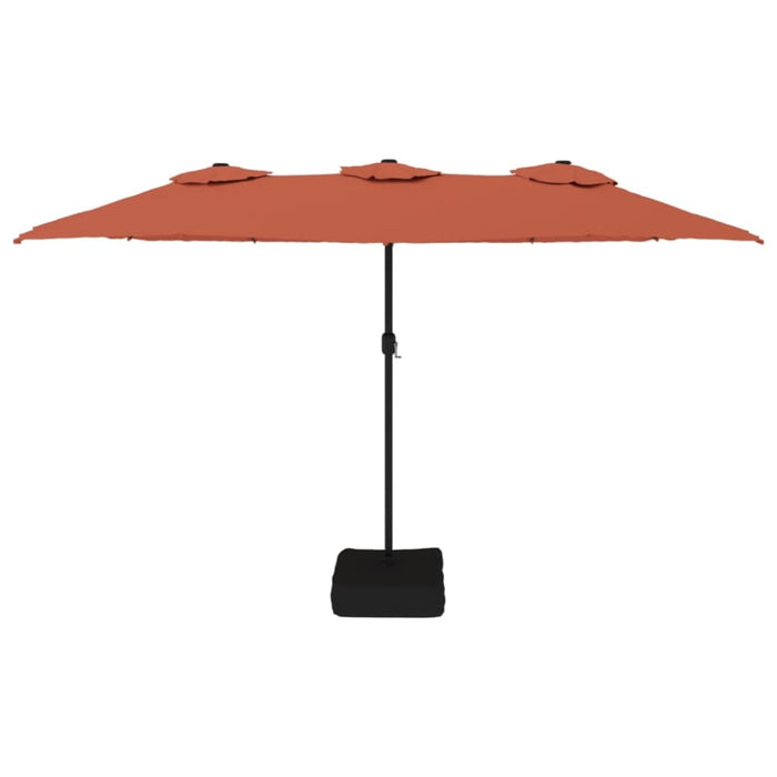 Double-head Parasol Terracotta 449x245 Cm Tlxkpb