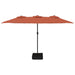 Double-head Parasol Terracotta 449x245 Cm Tlxkpb