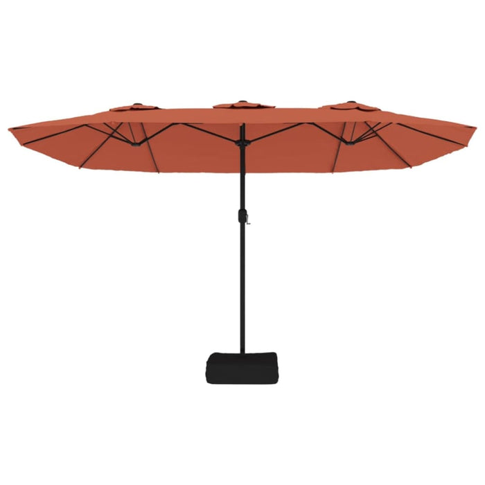 Double-head Parasol Terracotta 449x245 Cm Tlxkpb